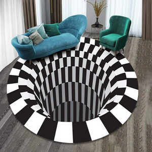 3D Vortex Rug illusion Carpet