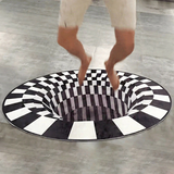 3D Vortex Rug illusion Carpet