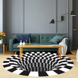 3D Vortex Rug illusion Carpet