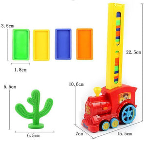 Automatic Domino Laying Train