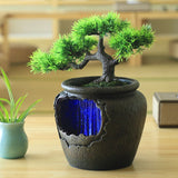 Feng Shui Indoor Flower Waterfall