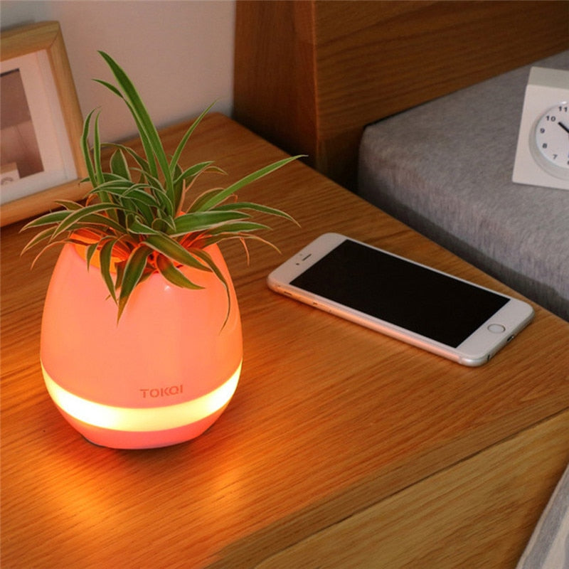 Flower Pot Bluetooth Speaker