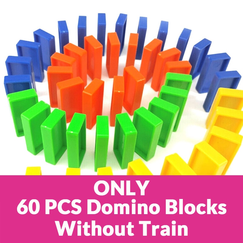 Automatic Domino Laying Train