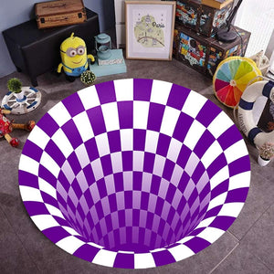 3D Vortex Rug illusion Carpet